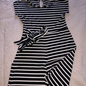 Striped Old Navy romper